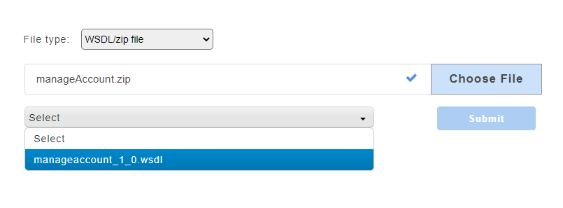 Zip Wsdl File Upload
