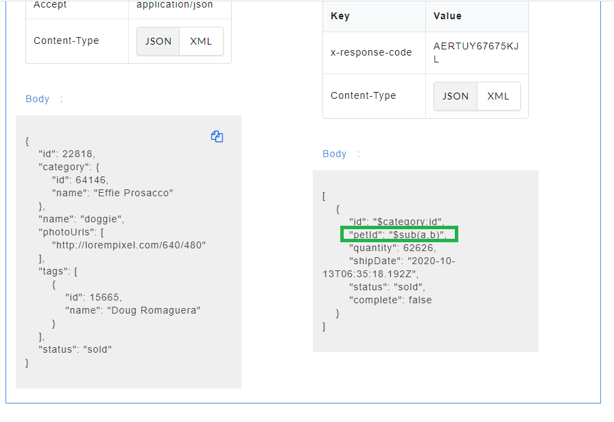 Request Parameter Mapped
