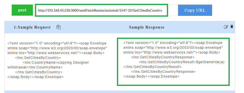 Request Parameter Mapped