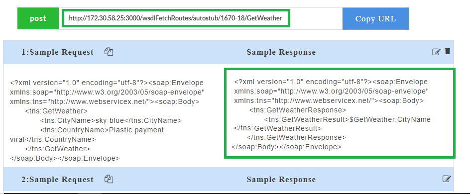 Request Parameter Mapped