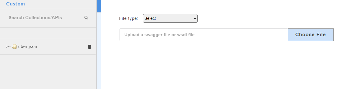 Single Swagger File