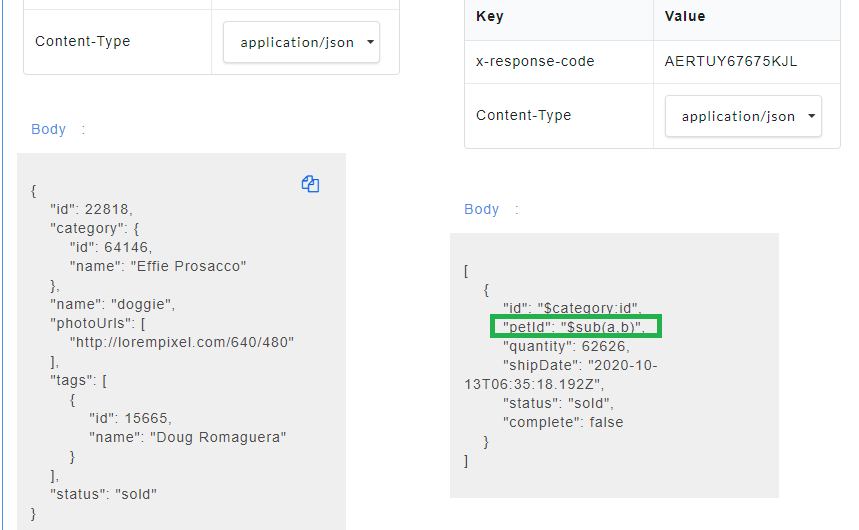 Request Parameter Mapped
