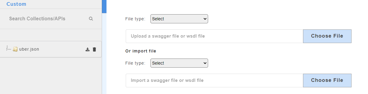 Single Swagger File